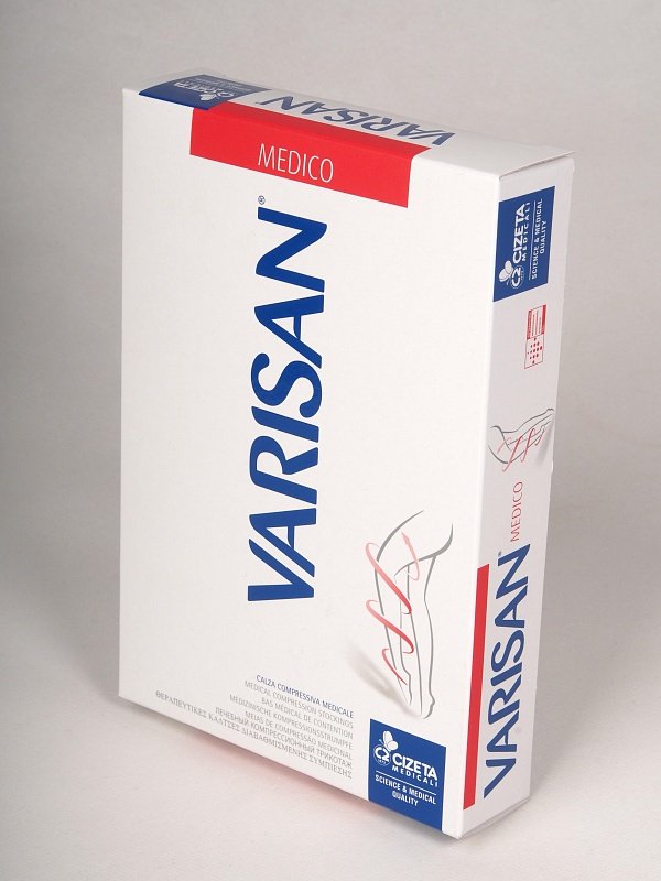 Гольфы VM-6А201/7А201 Varisan Medico 2 класса компрессии c откр. носком,  2 бежевый