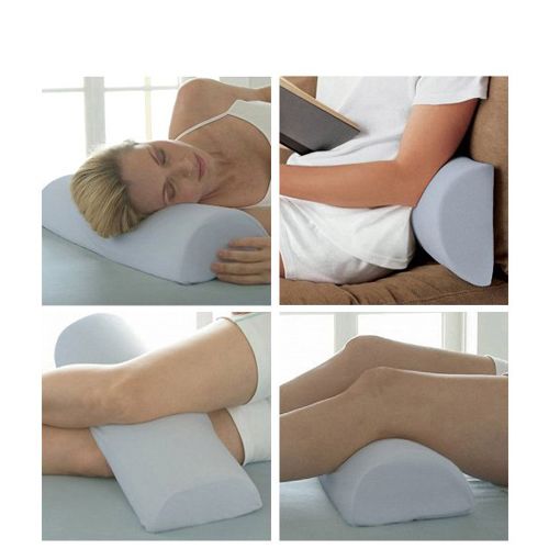 Подушка Qmed ортопедическая под спину LUMBAR HALF ROLL PILLOW 40×33×12