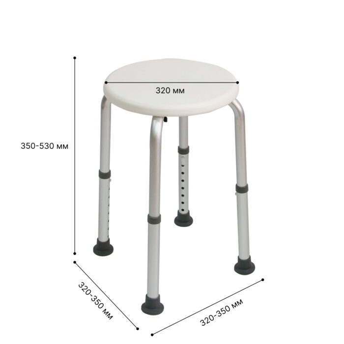 Стул для ванны  Mega-343